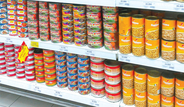 5 bước nhập khẩu thực phẩm đóng hộp