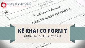 Hướng dẫn kê khai chi tiết CO form T năm 2022